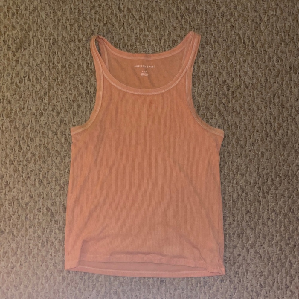 Orange American Eagle Tank Top size M
